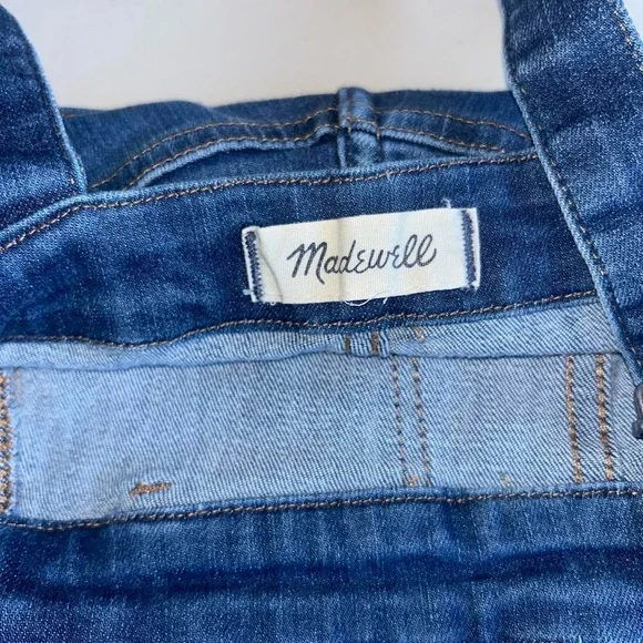Madewell Classic Blue Women's Overalls - Picture 5 of 9